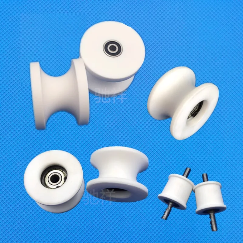 Антикоррозионный роликовый политетрафторэтиленовый высокотемпературный шкив PTFE колесный канатный