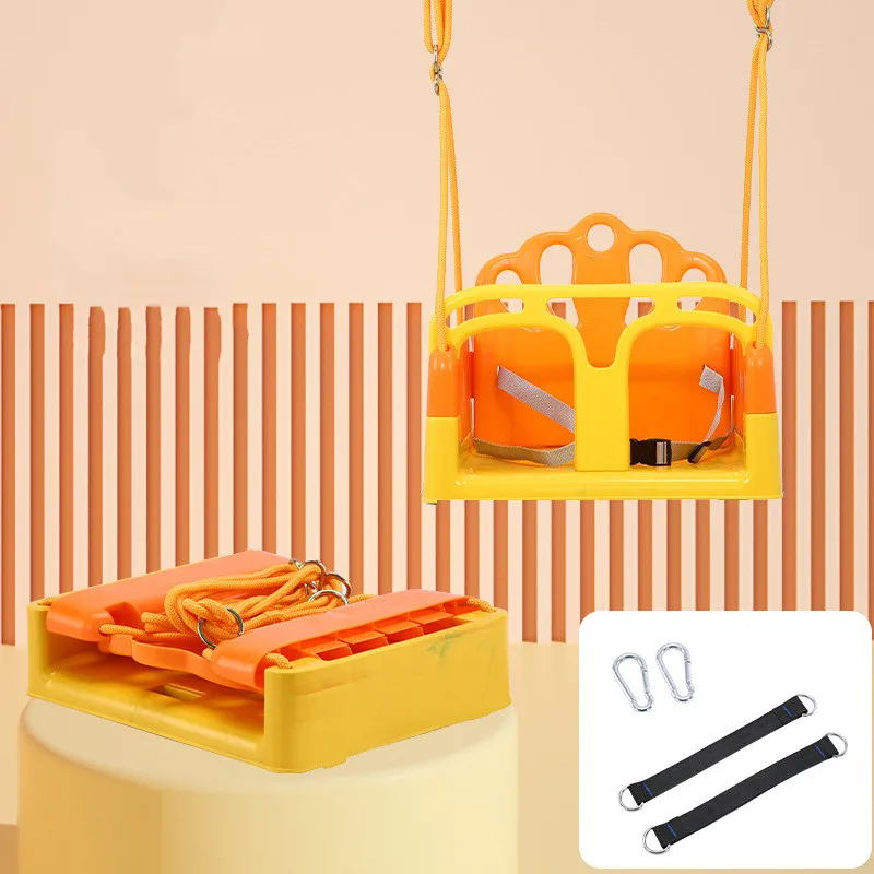 Safety Baby toys Outdoor swing foldable/high quality High Back Swing set for Indoor Outdoor Playground Swing Set for sale
