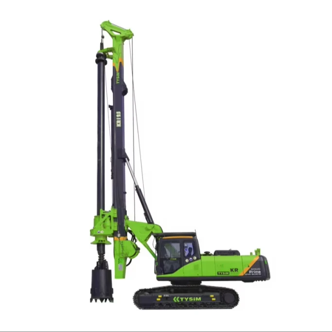 Hot Sale High Quality KR125A Crawler Well Drilling Rig Machines for Construction