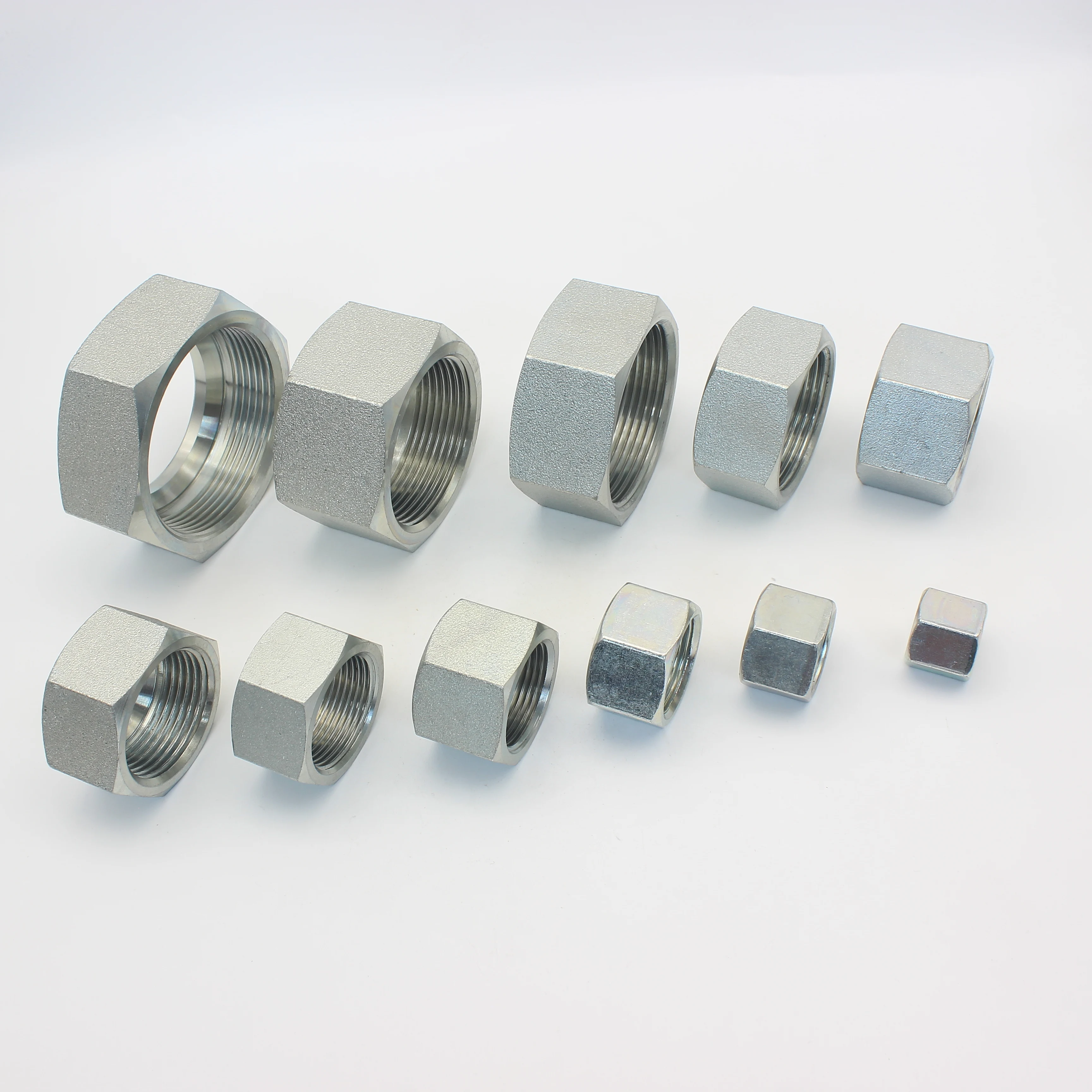 RETAINING NUTS Carbon steel  NL/NS Hydraulic connector light heavy metric coupling nuts