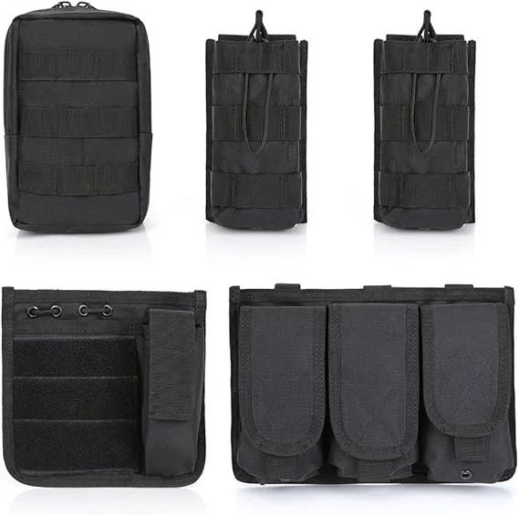 Tactical air gun color bullet vest