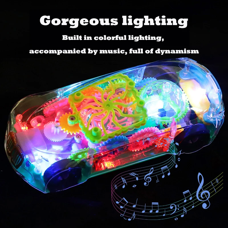 2023 Factory Direct Hot Selling Fidget Ball Mechanical Battery Operated Racing Toys Electric toy car