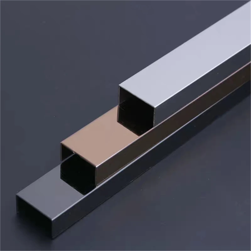 
V-Groove 201 304 U Shape Decorative Profile Stainless Steel Tile Trim 