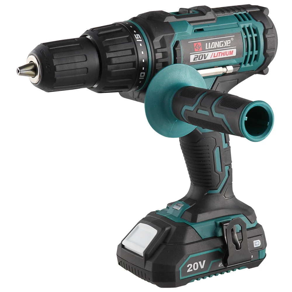 12V/18 V/20V Portable Cordless/Wireless Hammer Drill Power Drills Lithium Power Tools