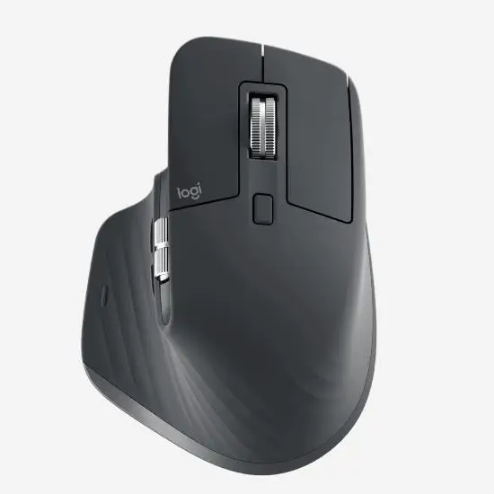 Мышь Logitech MX Master 3S Беспроводная с функцией настройки 7 кнопок 2 колесика прокрутки 4 ГГц беспроводной приемник