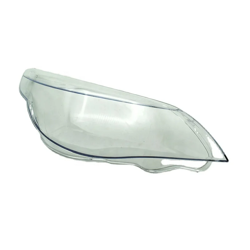 TIEAUR Auto Headlight Transparent Headlight Lens Cover for E60/LCI 04-10 Year Low Configuration