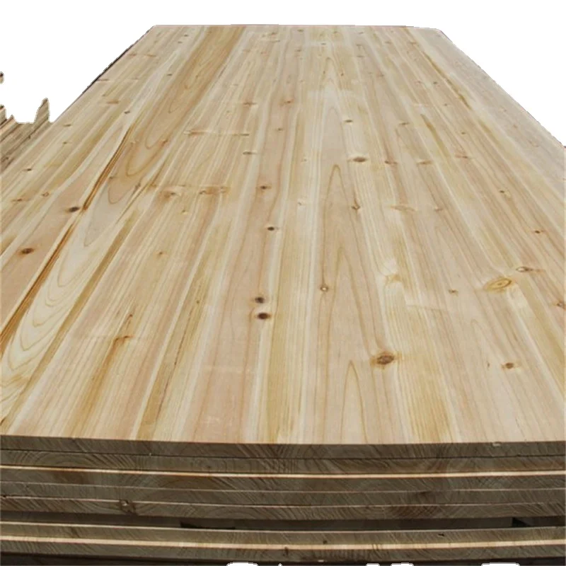 Factory sales Pine finger joint board AA no knot 18-28mm thickness Desktop wooden board Directly assembled pine boards