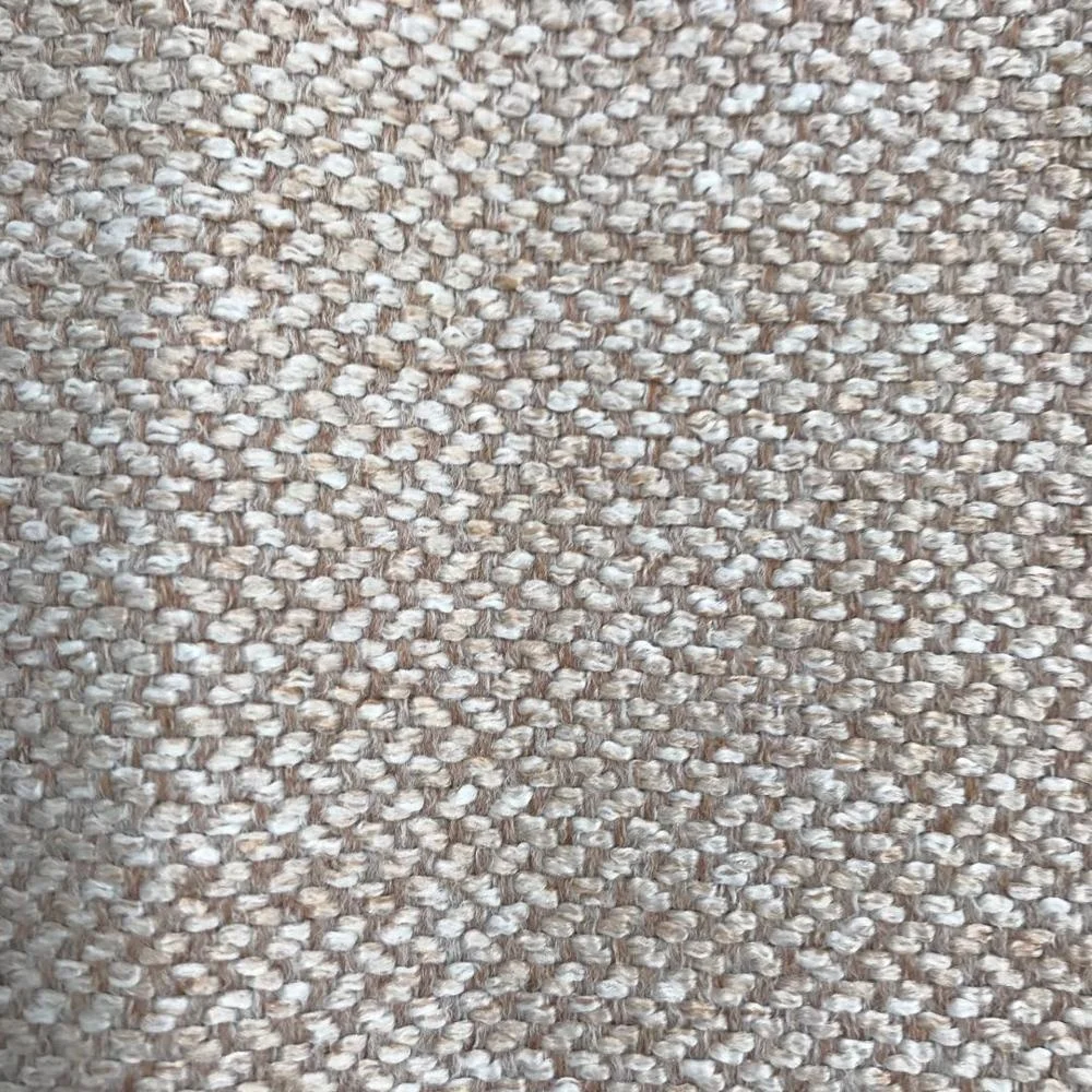 Woven 100% polyester hemp fabric linen look fabric for furniture upholstery