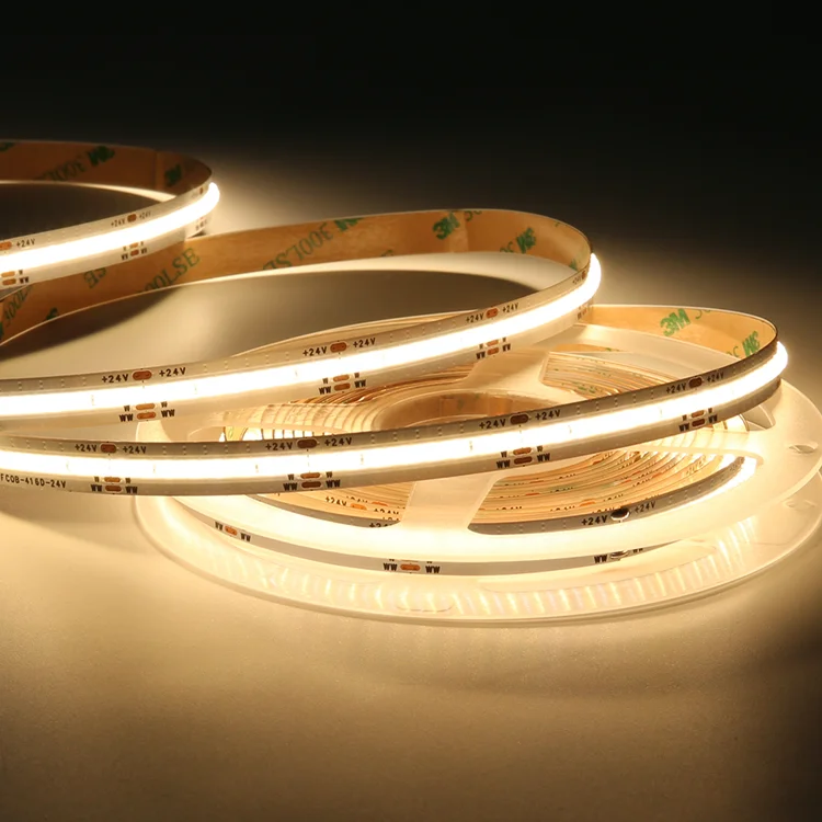 Factory Sale 180 Degree 5CM Cutting 300 LED 12 Volt Cob Led Strip