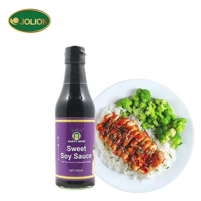 JOLION High Grade Bulk Wholesale Chinese Foodstuff 500ml 625ml 250ml Sweet Teriyaki Dark Soy Sauce brand
