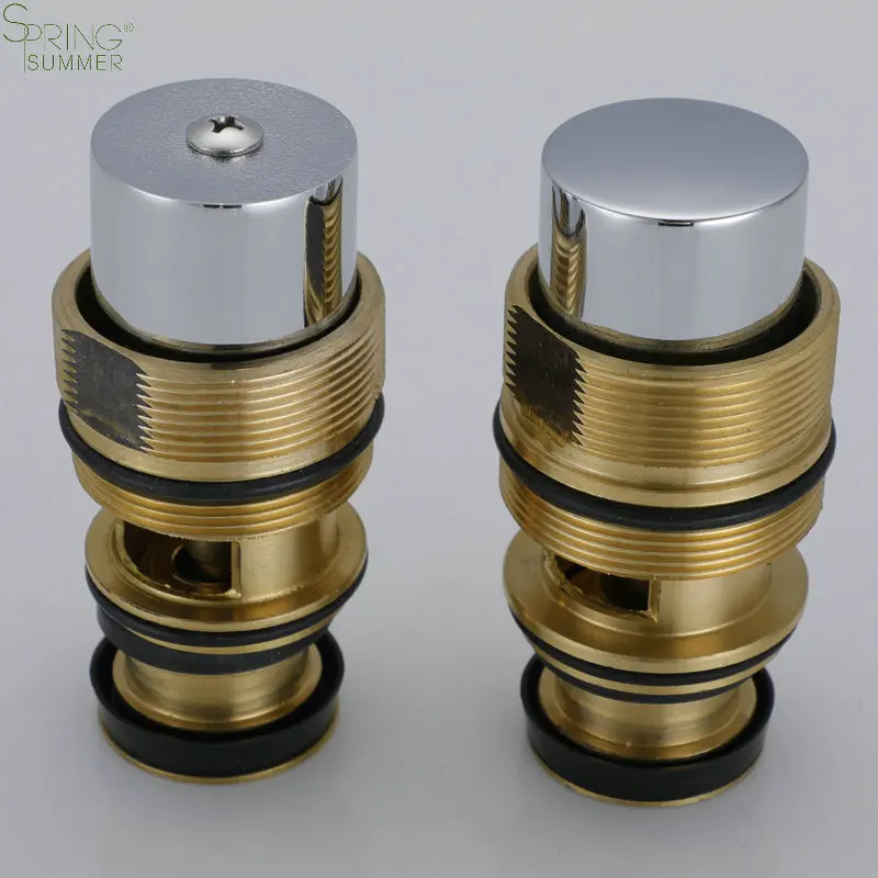 Concealed Pedal  Toilet Flush Valve  Core, Button Concealed Flush Valve For Toilet Spindle Cartridges