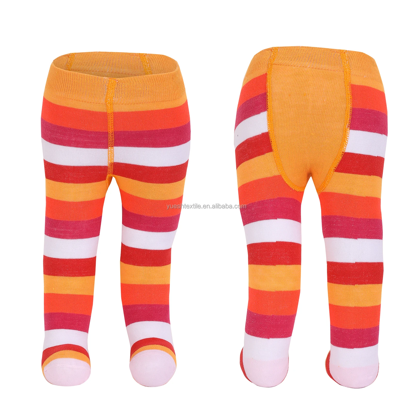 Winter knitted leggings tights for children kids pantyhose with bow cotton baby tights for girls