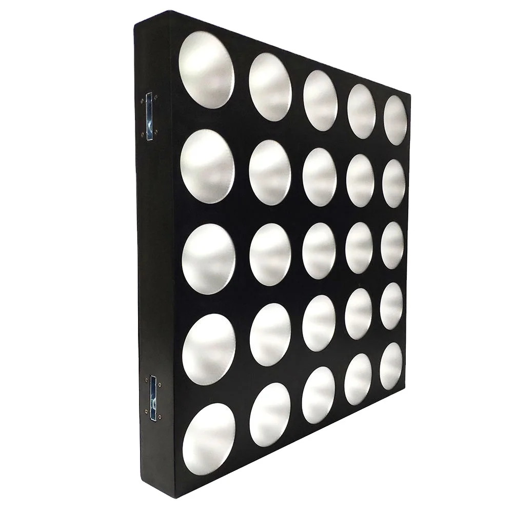 Direct Factory  High Quality 25pcs RGB 3in1 Led Dmx Matrix Blinder Wash Nightclub Disco Stage Dj Lights Led Matrix