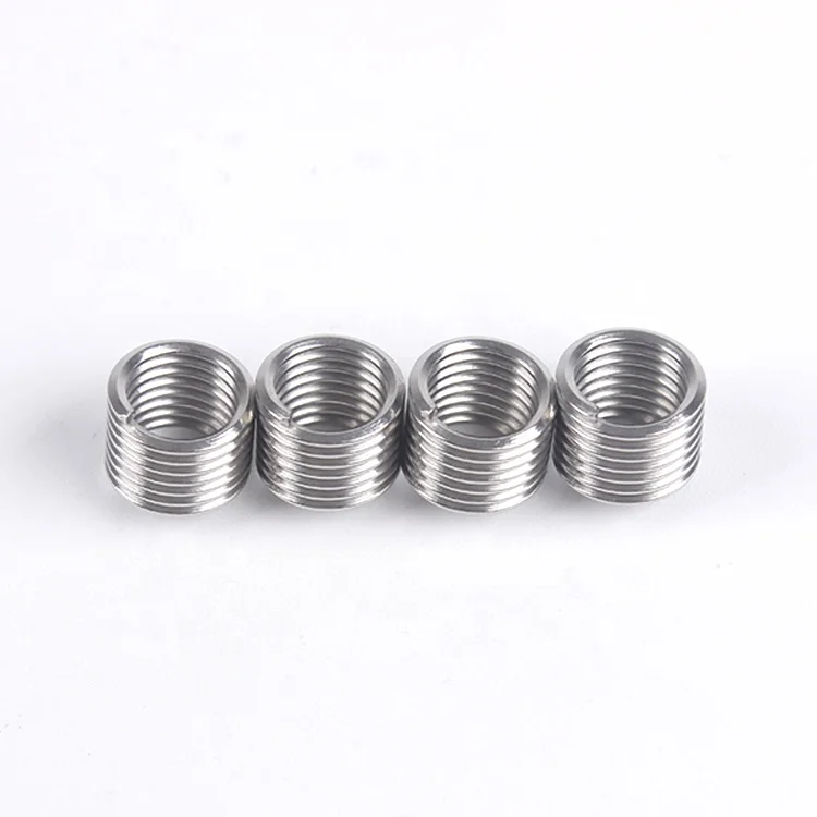Wire threaded insert screw fasteners coils thread insert 8-32  1/4-20 M8 factory direct