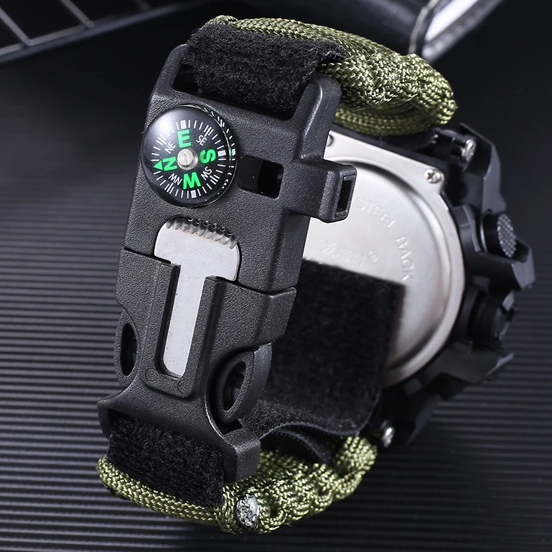 new pattern fashion Outdoor Luxury Watch Multifunctional Compass Digital Versatile Sports Watches