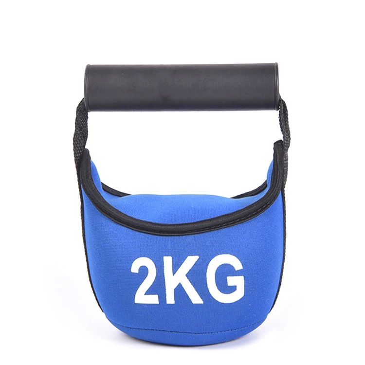 Gym Fitness Sand Soft 1-5kg  Weight Lifting chain Kettlebell Set