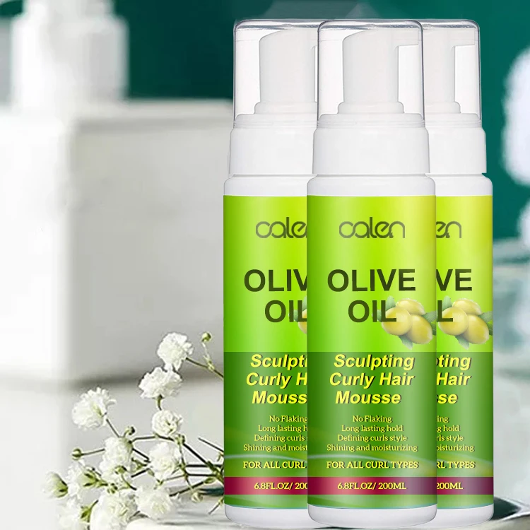 Private Label No Sticky Alcohol Free And Strong Hold Styling Hair Mousse