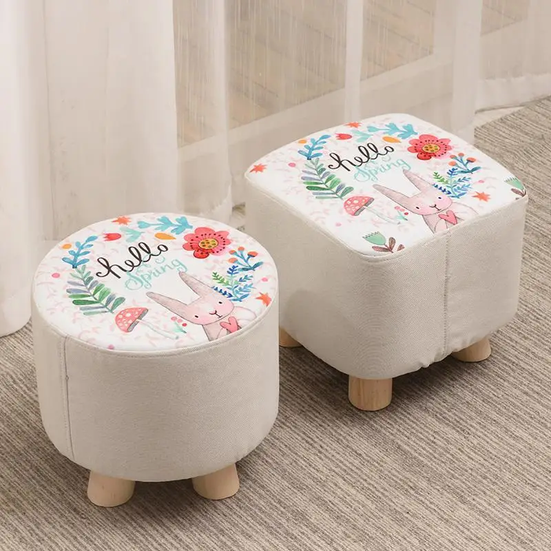 Wood  square chair sofa  wash   small  family upholstery cloth cover square