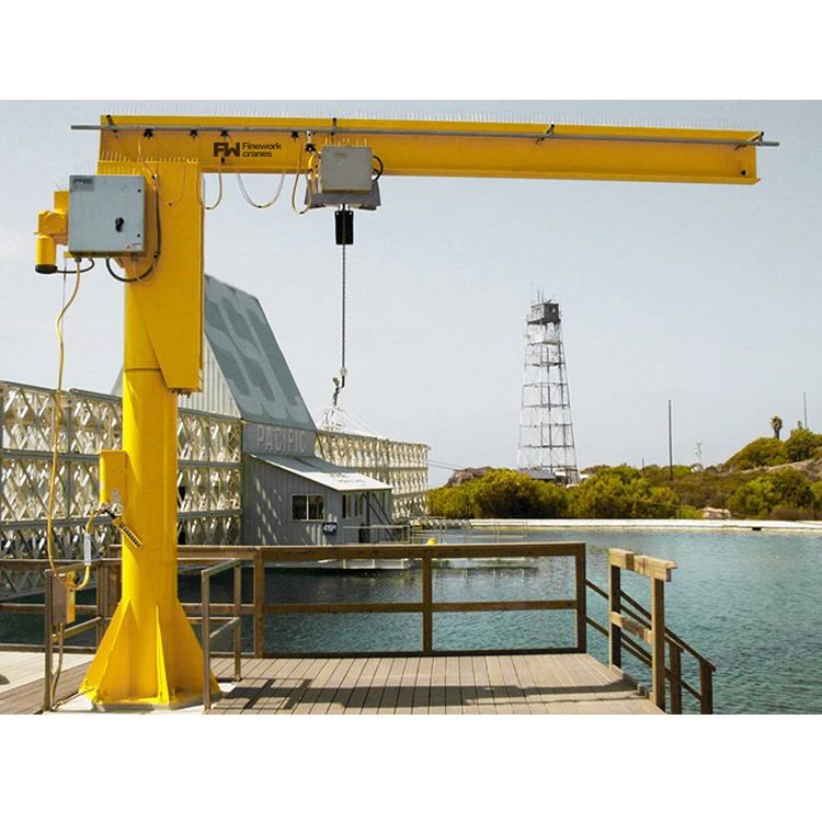 500kg 1ton 2ton Portable Movable Jib Crane