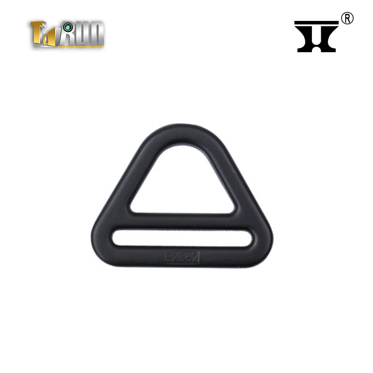 Металлическое Крепление из цинкового сплава регулирующее кольцо треугольная пряжка с платой поворотный зажим Треугольные металлические кольца для аксессуаров