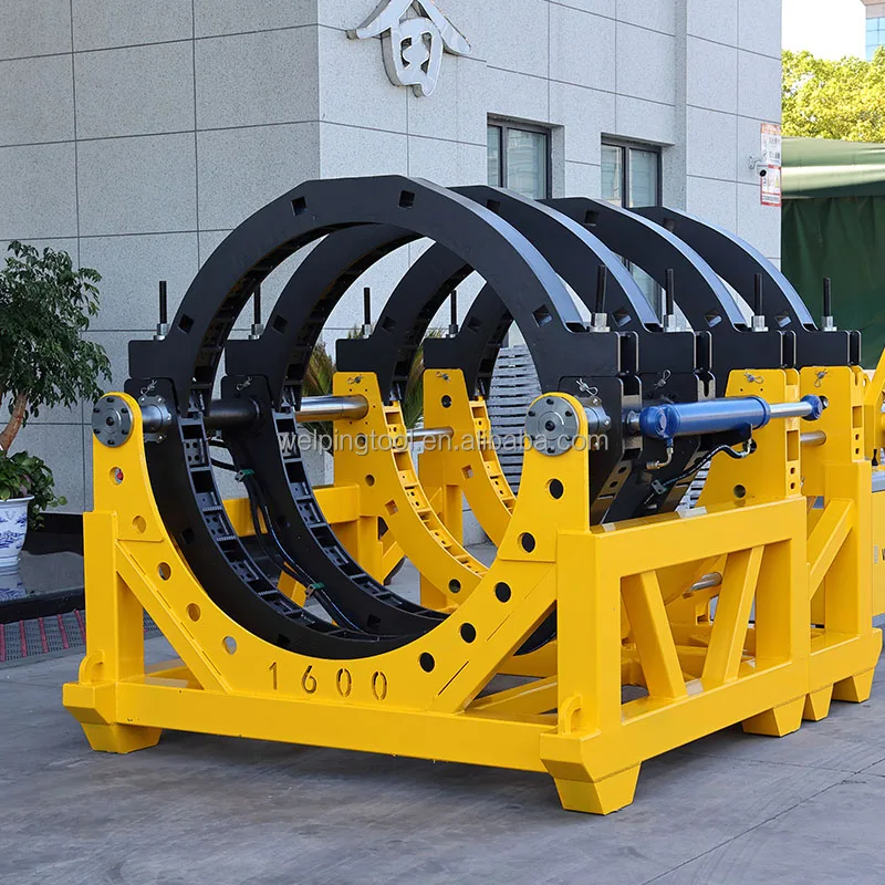 1200-1400-1600 машина для стыкового фьюжн HDPE полиэтиленовая труба Fusion