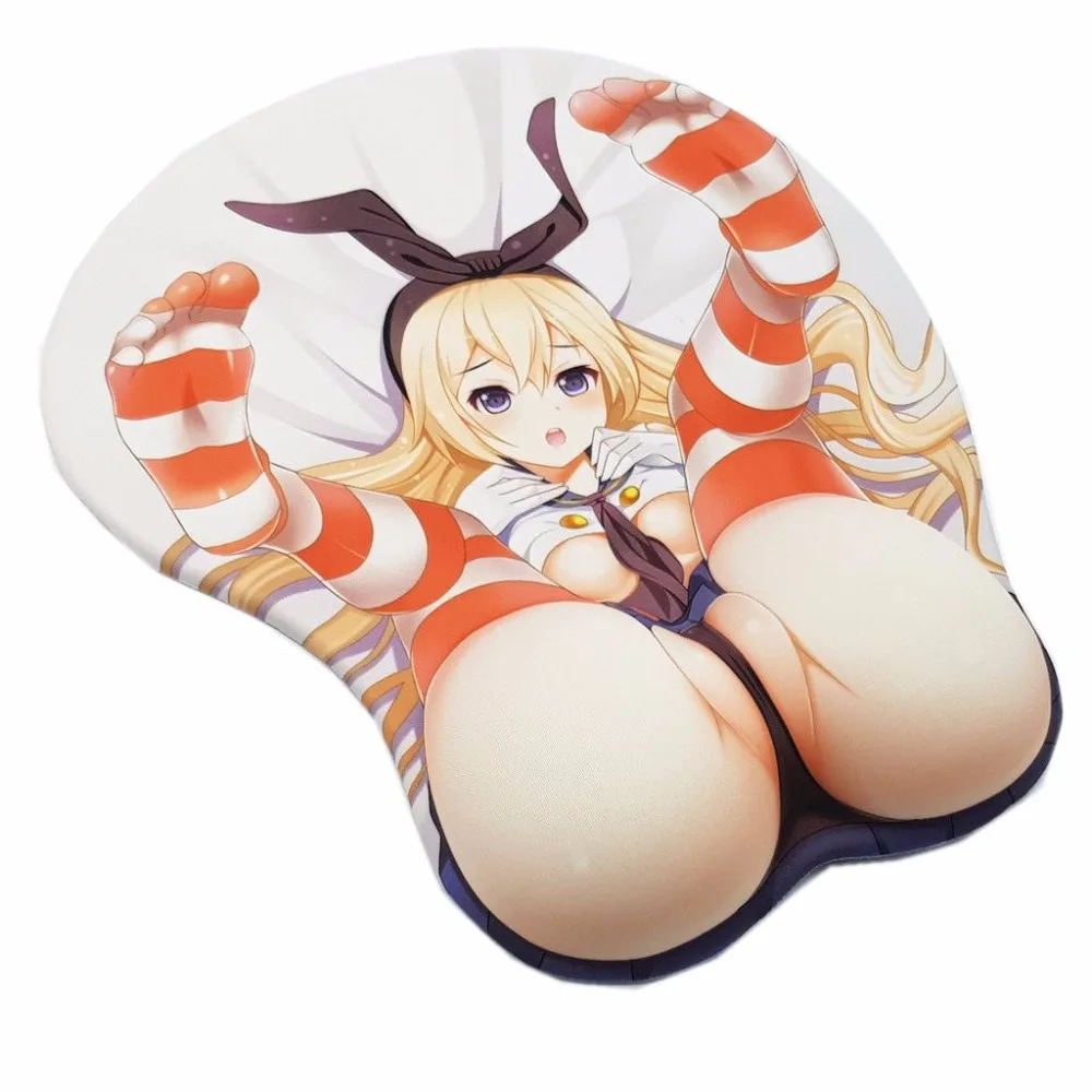 sex large gaming mouse pad from Chinese manufacturer breast with wrist rest boobs mouse pad