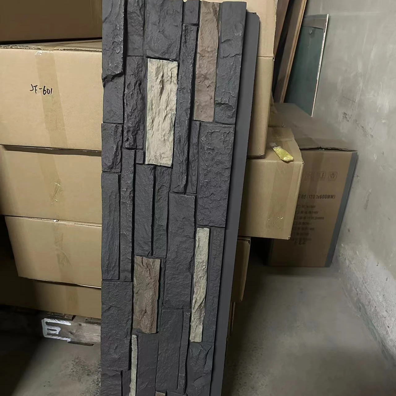 Auuan Manufactured PU Polyurethane Eco-friendly Waterproof Faux Brick Stone panels for Home Decoration