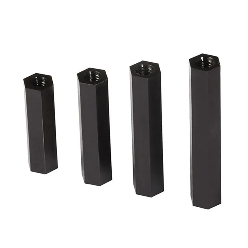 Female-female thread hexagonal nylon spacer pcb standoff