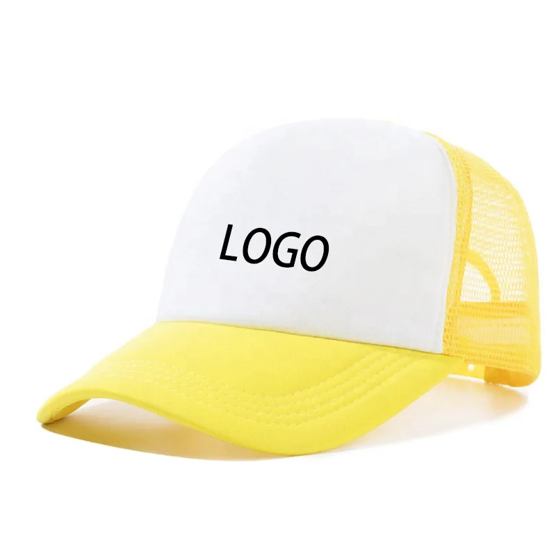 2024 Polyester Red Mesh Cap Adjustable Sublimation Blank Hats Baseball Caps for Outdoor