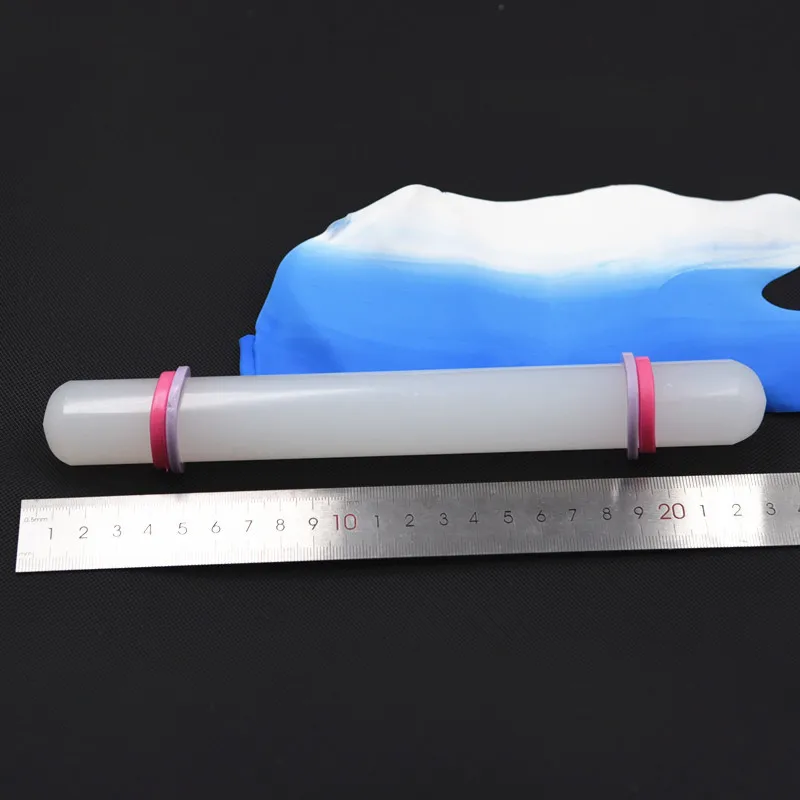 plastic Rolling Pin Non Stick Craft Baking Creation stainless Steel Rolling Pin for Cakes Cookies Pasta Dough Pizza