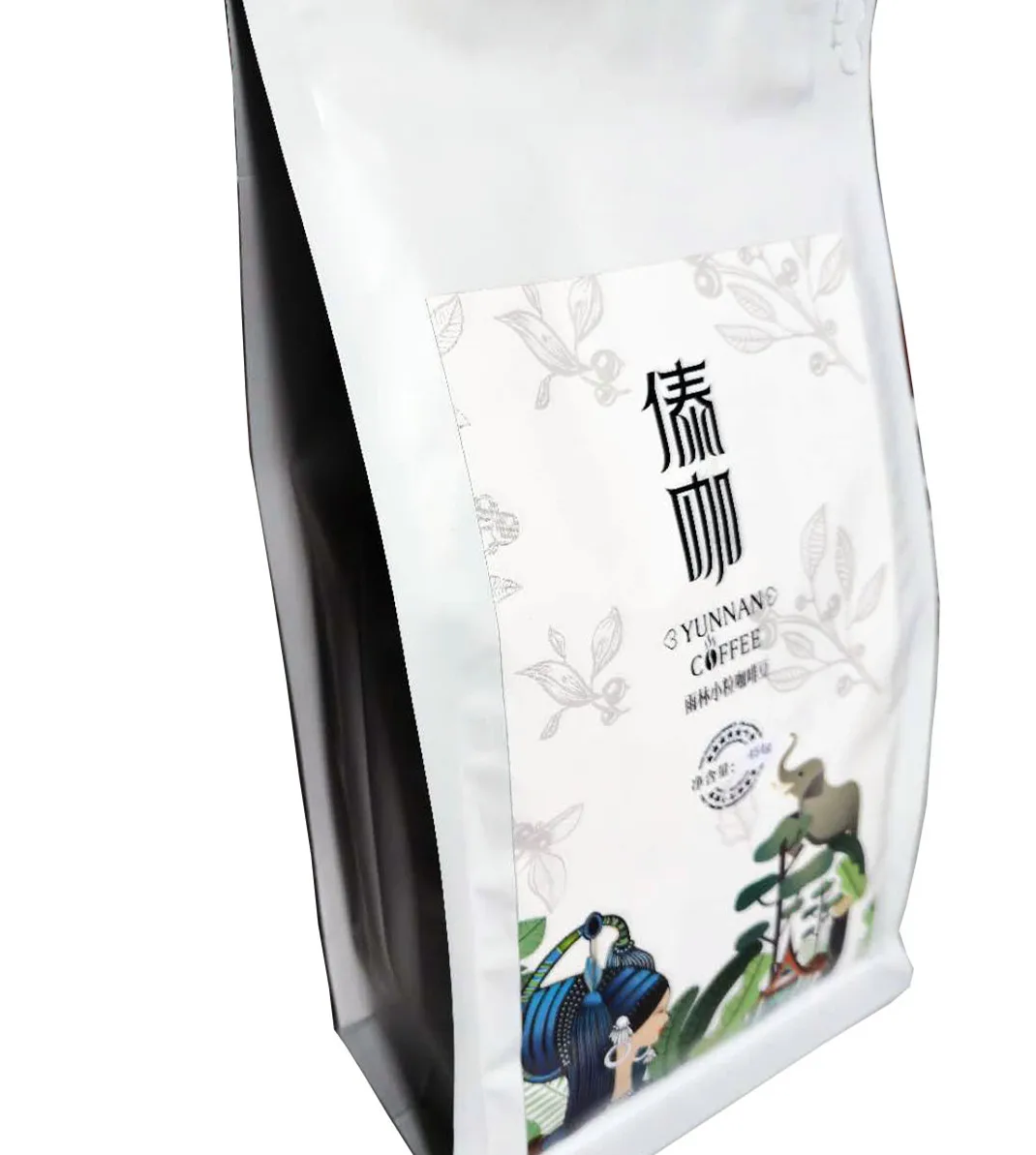 Кофейные зерна arabica, розничная цена, пакет жареных кофейных зерен