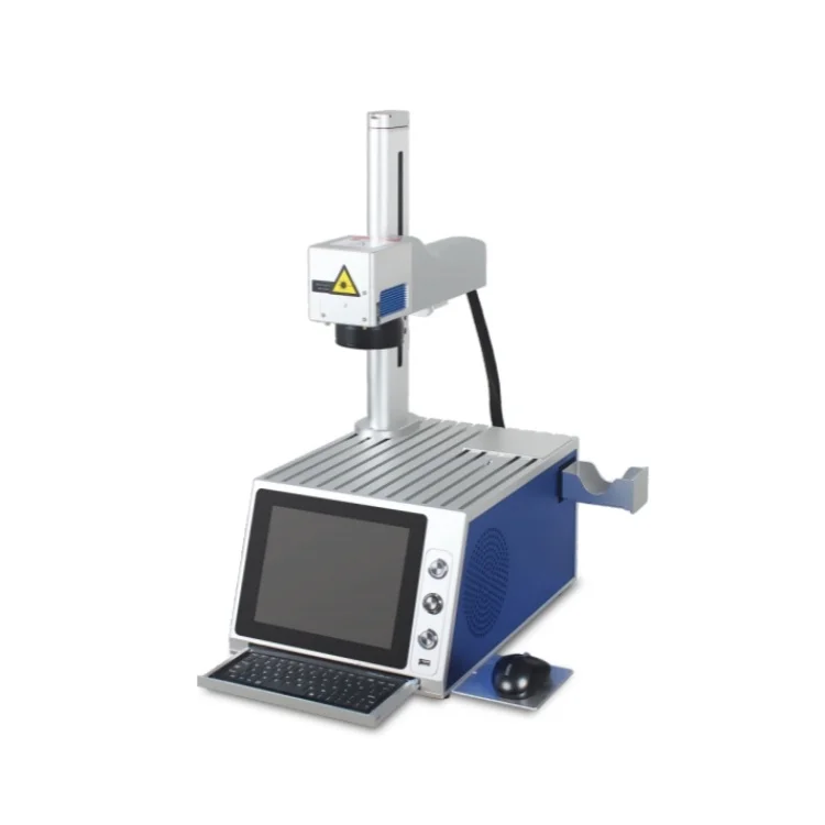 Portable Laser Marking Machine Co2 Laser Marking Machine Rotary Axis For Cut And Engrave Wood Acrylic, Fabric 20w 30w 50w