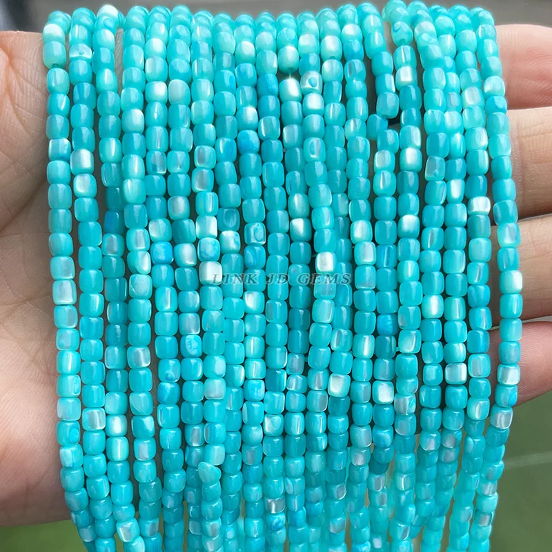 Wholesale Natural Shell Column High Color Light Shell Beads For Jewelry Making Bracelet Necklace Pierced Beads High Quality