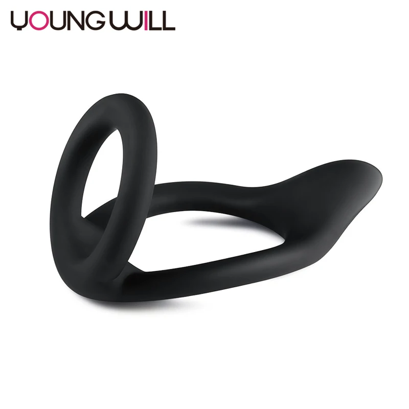 Men Penis  Style Solid Striped Metallic Look Matte Colors Ejaculation Exercise Vibrating Cock Ring