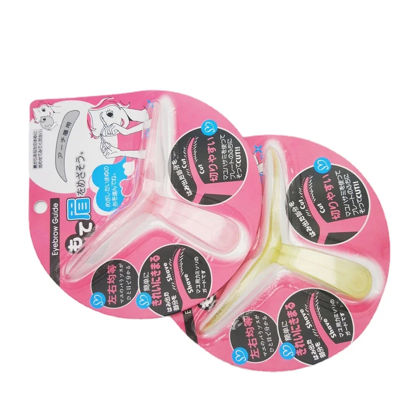 
Eyebrow Stencils sell well three generations of thrush hand-held thrush card thrush artifact assistor stereo factory wholesale 