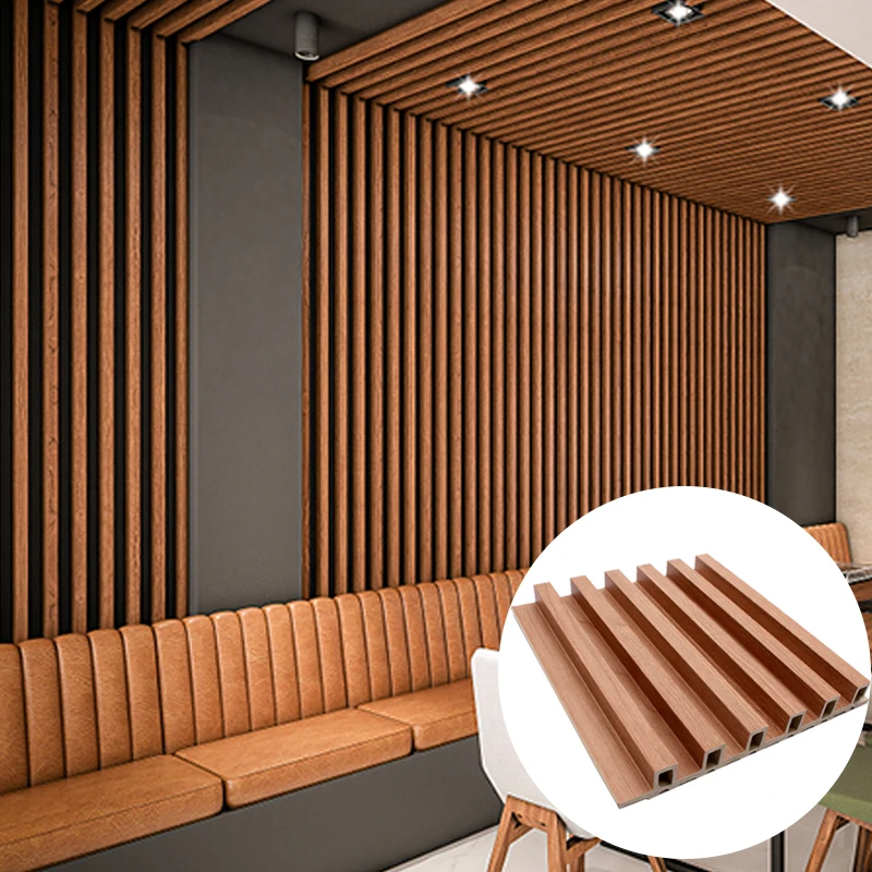 High Quality Interior Plastic Wood Composite House Wall Cladding WPC Wall Panel