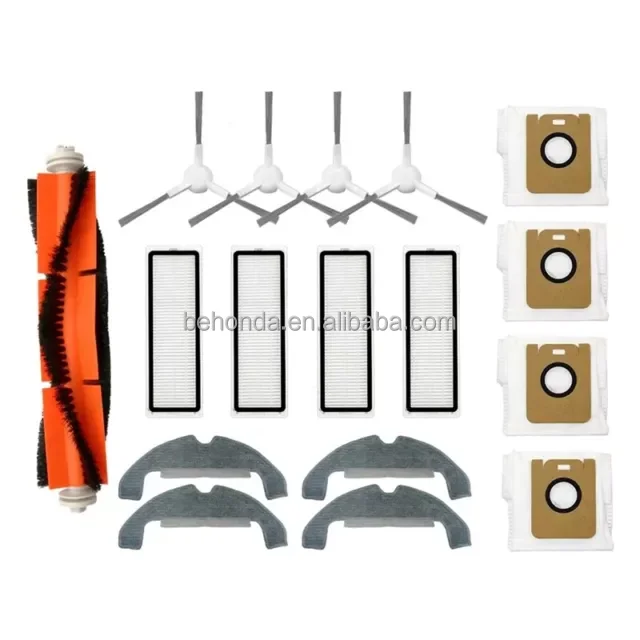 Replacement Fit for Xiaomi Dreame D9 Plus Main Spin Brush Hepa Filter Dust Bag Mop Cloth Robotic Vacuum Cleaner Accessories