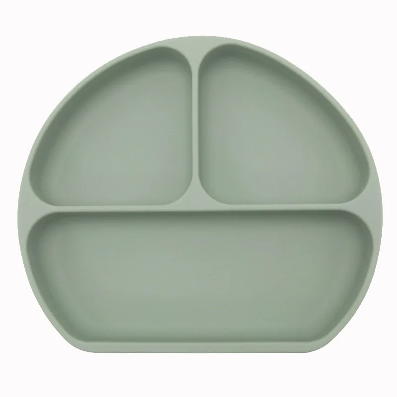 Baby Led Weaning Feeding Silicone Suction Plate Bpa Free Silicon Children Dinnerware Silicone Baby Dinner Tableware