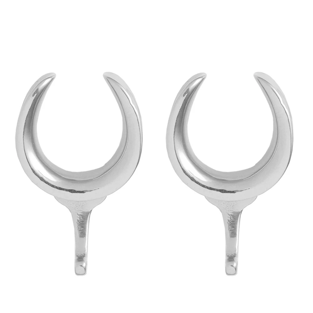 316 L Stainless Steel Heavy Ear Weights Ear Gauges Tunnels Popular Body  Piercing Jewelry Pair Selling