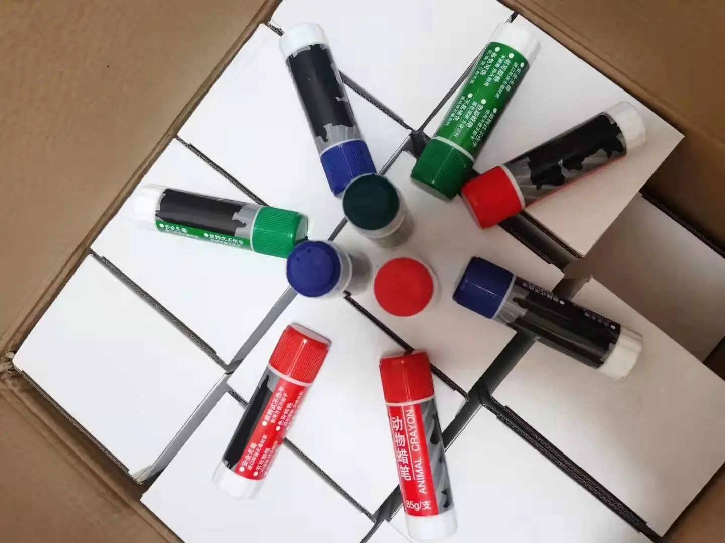 wholesale farm veterinary livestock soft wax crayon pen animal tags for sale crayon marker pen for pig animal body tag