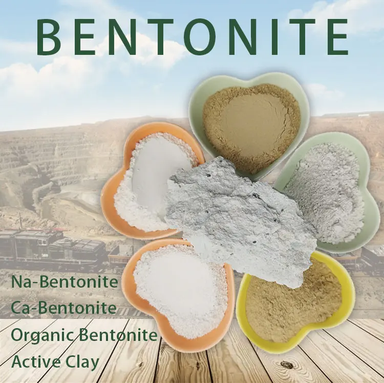 Na Bentonite white powder best price manufacture sodium bentonite