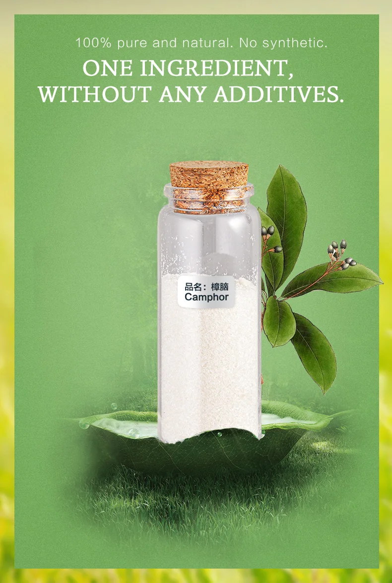 OEM/ODM Chinese professional supplier bulk wholesale flavor oil cas 76-22-2 bulk Camphor powder for sample