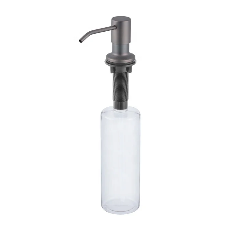 Factory Made 1000 Ml Stainless Steel Rechargeable Liquid Soap Dispenser Shampoo Gel With Dispenser Pump 500Ml At Good Price