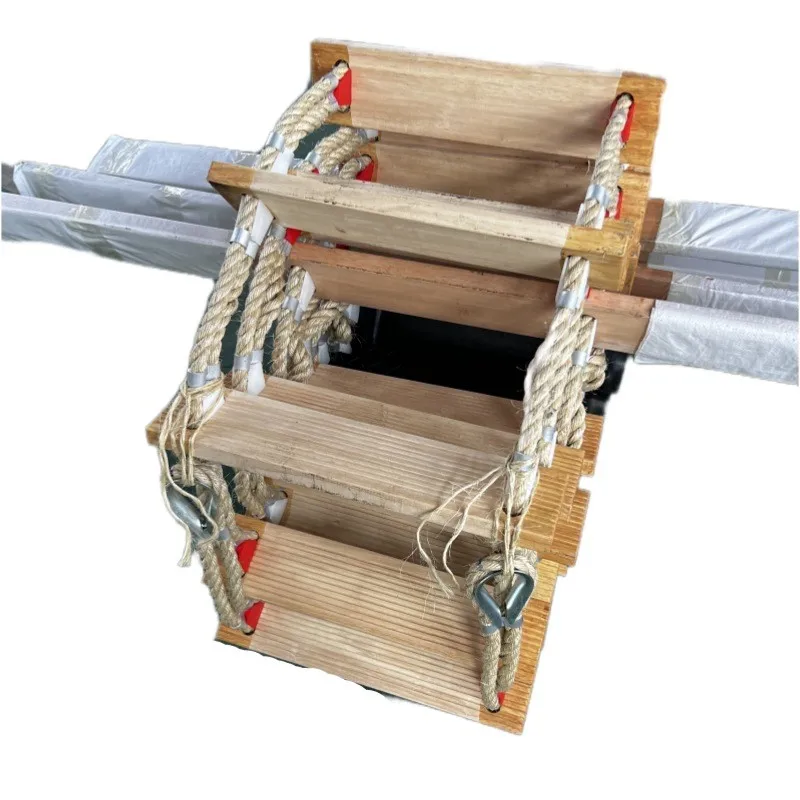 High Quality CCS Approved Marine Pilot Ladder Manila Rope Ladder SOLAS MED Ladder