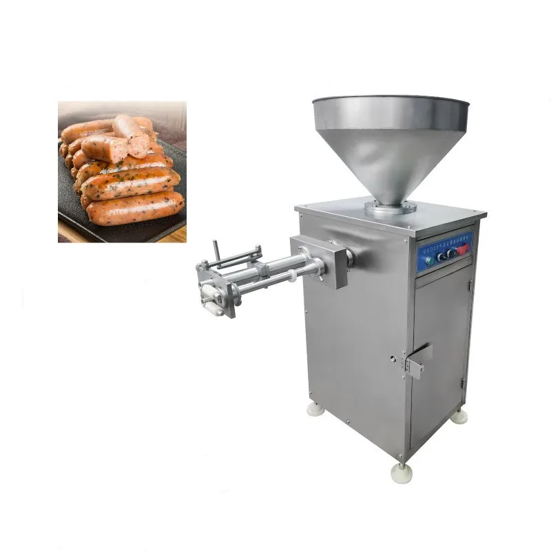 high output Horizontal meat sausage stuffer making machine production line