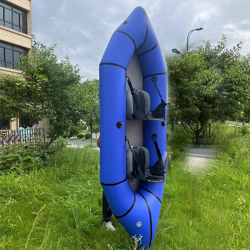 Whitewater Packraft River Rafting Kayak Water Adventure PVC & TPU Kayak for 2 Persons