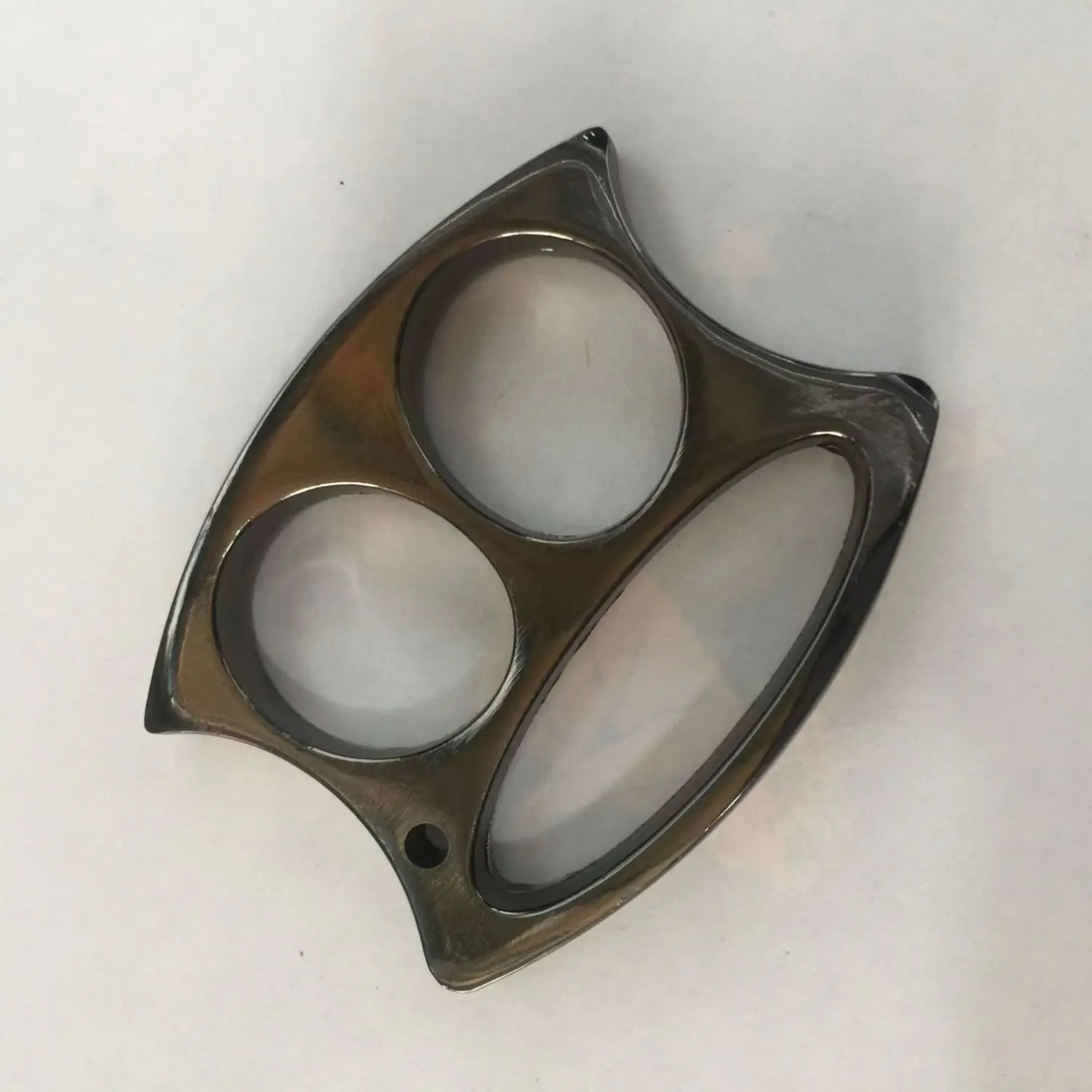 Custom Mixed metal oxide anode brass knuckles cartridge steel knuckles