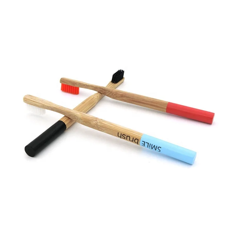 Free Sample Wholesale Custom Biodegradable Eco Friendly Bamboo Toothbrush For Hotel Bambou Bambu Tooth Brush