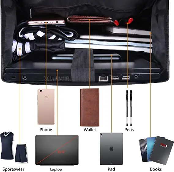 Advocator OEM/ODM Soccer Bag Backpack Fit Baseball Laptop Compartment Casual Large Sport Backpack