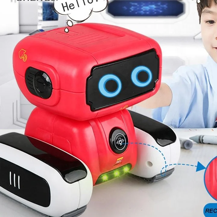 Intelligent interactive Talking Robot electric smart plastic dancing robot toy with light and music